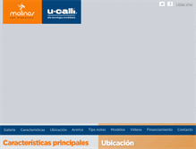 Tablet Screenshot of molinos.ucalli.com